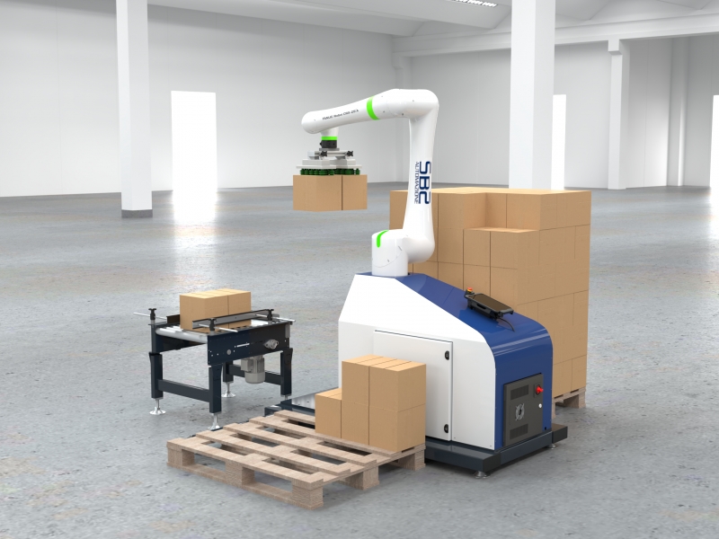 Cobopal: pallettizzatore collaborativo per il fine linea